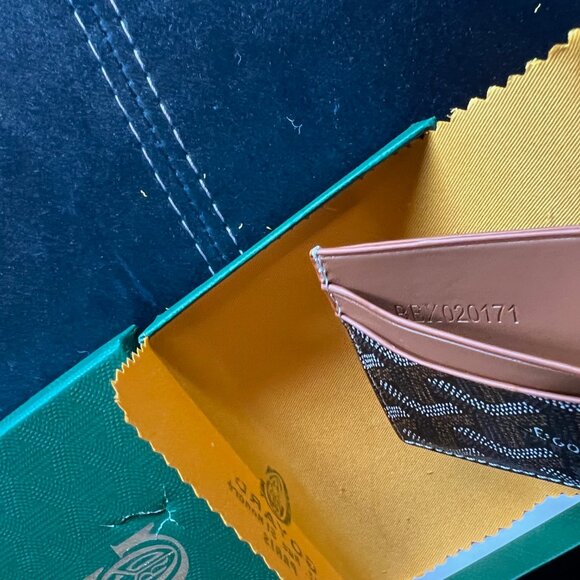 goyard saint sulpice card holder brown - Picture 4 of 4